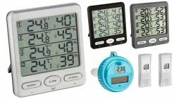 TFA Dostmann KLIMA-MONITOR-PLUS TFA 30.3054.plus Thermo-Hygrometer Poolsender