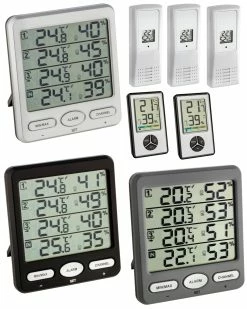 TFA Dostmann Klima-Monitor-Pro TFA 30.3054.Pro Thermo-Hygrometer Klimakontrolle