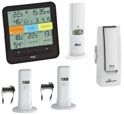 TFA Dostmann KlimaHome Mega TFA 30.3060.Mega Funk-Thermo/Hygro-Station