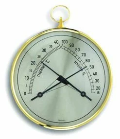 TFA Dostmann Thermo-Hygrometer TFA 45.2005 Messing