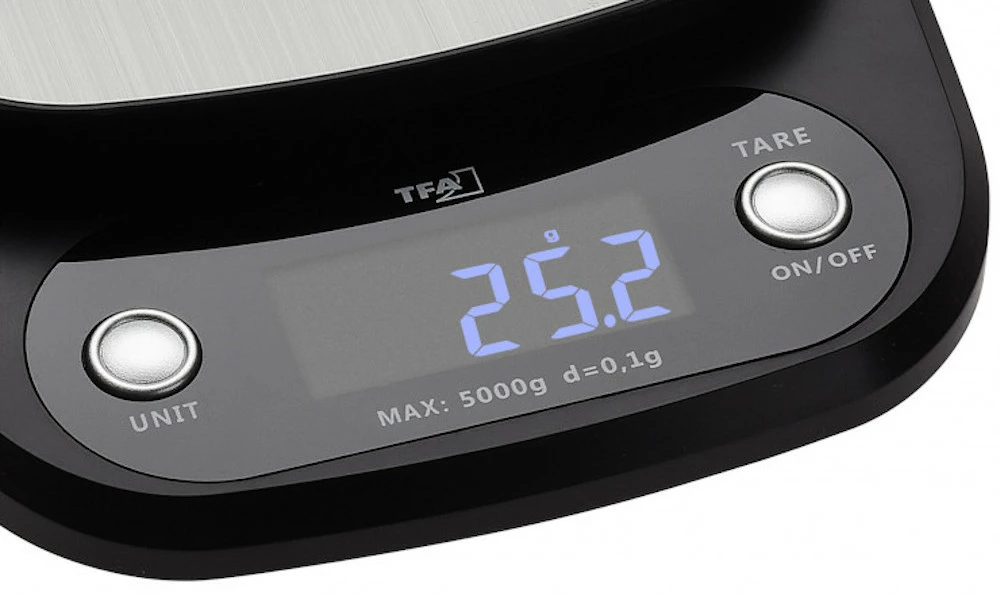 TFA Dostmann Digitale Küchenwaage APPLE PIE TFA 50.2005.10 Tara Zuwiege Funktion LCD Anzeige 4 TFA Dostmann Digitale Küchenwaage APPLE PIE TFA 50.2005.10 Tara Zuwiege Funktion LCD Anzeige – Bild 2