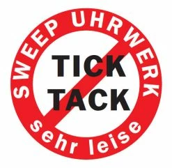 TFA Dostmann Funk-Wanduhr TFA 60.3530.02 Geräuscharm Funkwanduhren Sweep-Uhrwerk