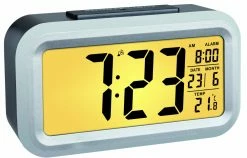 TFA Dostmann Digitaler Funk Wecker Mit Temperatur Lumio Plus TFA 60.2553 Auto-Beleuchtung -TFA Dostmann Speichern Lumio Plus beleuchtet