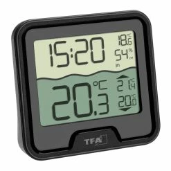 TFA Dostmann Funk Poolthermometer Marbella TFA 30.3066 Schwimmbadthermometer -TFA Dostmann Speichern Marbella 30 3066 Display 1