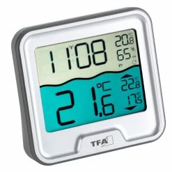 TFA Dostmann Funk Poolthermometer Marbella TFA 30.3066 Schwimmbadthermometer -TFA Dostmann Speichern Marbella JM Display 1