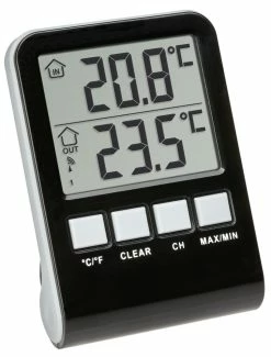 TFA Dostmann Funk Poolthermometer Palma Mega TFA 30.3067.10.99 Mit 2 Displays