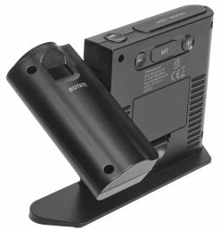 TFA Dostmann TFA-Dostmann Funk-Projektionswecker Mit Raumklima TFA 60.5017.01 -TFA Dostmann Speichern Projektionswecker 60 5017 hinten schraeg