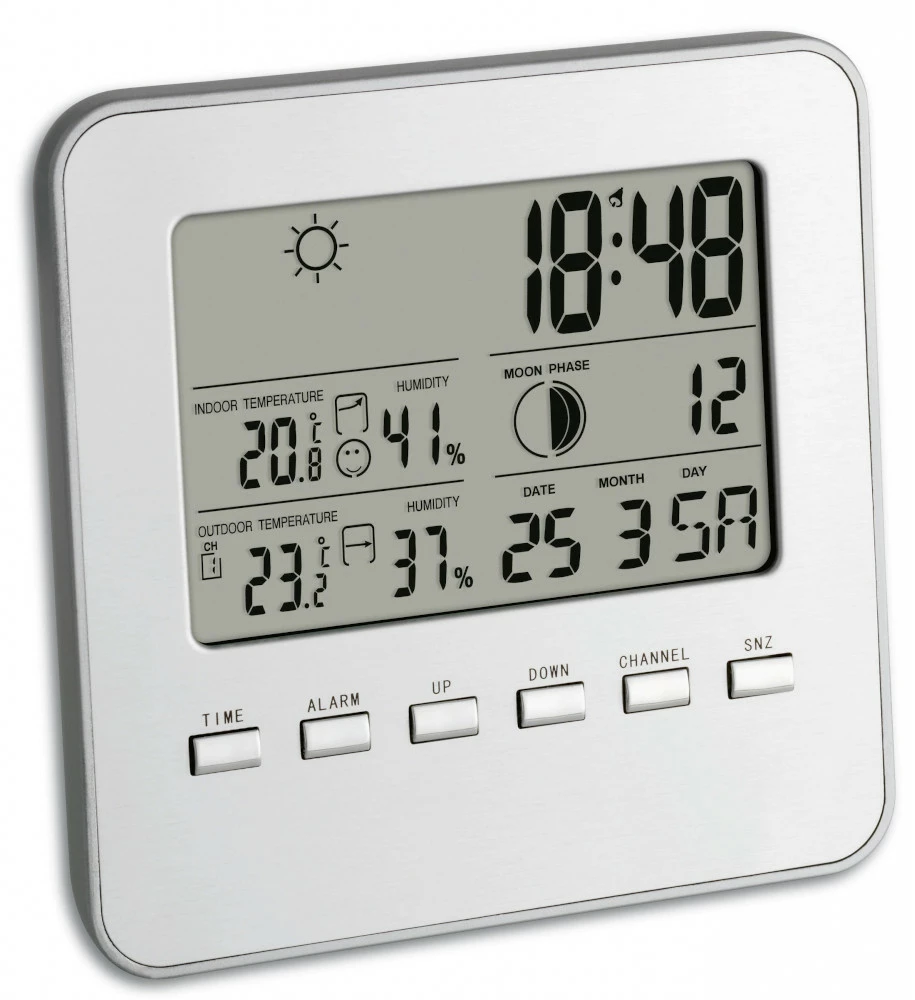 TFA Dostmann Funk Wetterstation Quadro TFA 35.1098.54.V2 Mondphase Temperatur Luftfeuchte 3 TFA Dostmann Funk Wetterstation Quadro TFA 35.1098.54.V2 Mondphase Temperatur Luftfeuchte