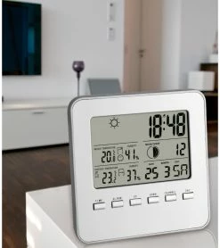 TFA Dostmann Funk Wetterstation Quadro Spezial TFA 35.1098.54.99 Mondphase Temperatur Luftfeuchte 7 TFA Dostmann Funk Wetterstation Quadro Spezial TFA 35.1098.54.99 Mondphase Temperatur Luftfeuchte -TFA Dostmann Speichern Quadro 356 1098 54 V2 anwendung