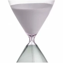 TFA Dostmann Sanduhr Aus Glas TFA 18.6011.02.40 Designsanduhr Zeitmesser Timer