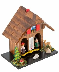 TFA Dostmann Schwarzwaldhaus TFA 48.1503 Wetterhaus Klassiker Made In Germany -TFA Dostmann Speichern Schwarzwaldhaus neu schr g
