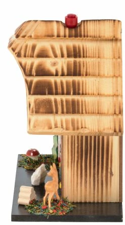 TFA Dostmann Schwarzwaldhaus TFA 48.1503 Wetterhaus Klassiker Made In Germany -TFA Dostmann Speichern Schwarzwaldhaus neu seitlich