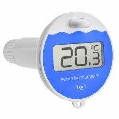 TFA Dostmann Funk Poolthermometer Marbella TFA 30.3066 Schwimmbadthermometer -TFA Dostmann Speichern Schwimmsender Marbella 30 3238 06 1
