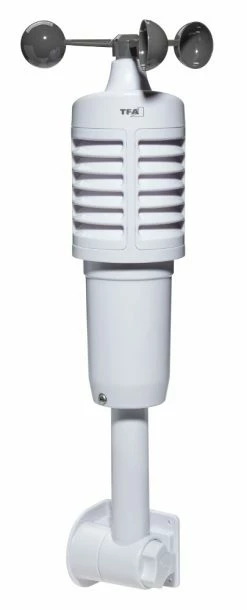 TFA Dostmann Funk-Wetterstation Spring Breeze TFA 35.1140.01 Funk Windmesser Farbdisplay