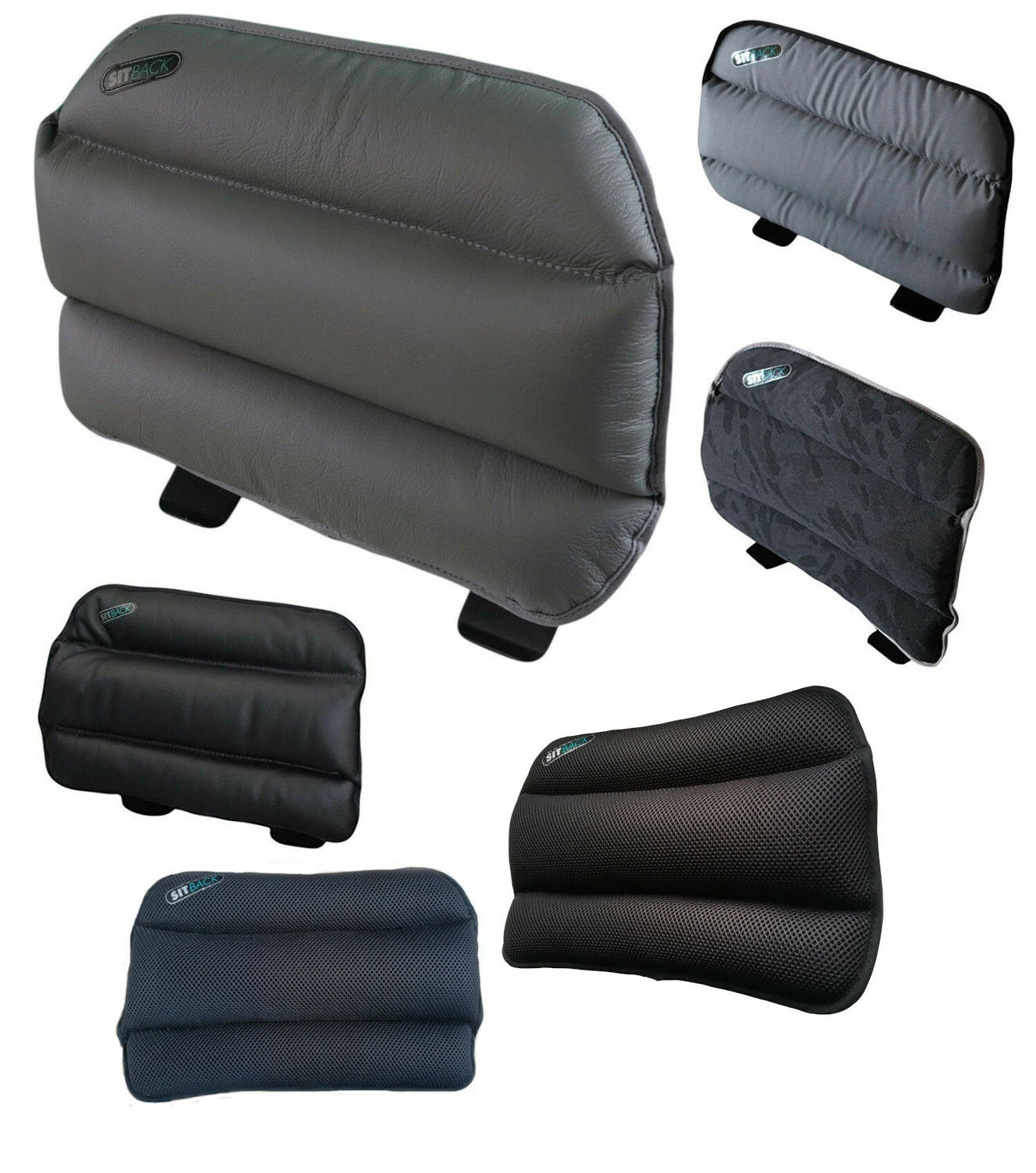 Sitback Rückenkissen Standard Autozubehör 3 Sitback Rückenkissen Standard Autozubehör
