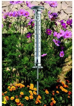 TFA Dostmann Solar-Garten-Thermometer Solino TFA 12.2057.54 -TFA Dostmann Speichern Solino 1
