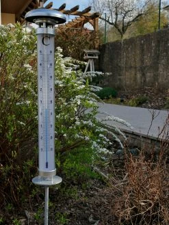 TFA Dostmann Solar-Garten-Thermometer Solino TFA 12.2057.54 -TFA Dostmann Speichern Solino 2