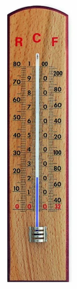 TFA Dostmann TFA-Dostmann Analoges Schulthermometer TFA 12.1007 Buchenholz Made In Germany