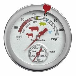 TFA Dostmann Analoges Braten / Ofenthermometer TFA 14.1027 Einstich Thermometer