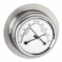 TFA Dostmann Maritim TFA 45.2031.54 Schiffs Thermo-Hygrometer Bootszubehör Edelstahl