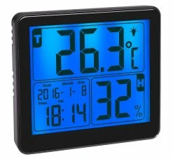 TFA Dostmann Digitales Thermometer-Hygrometer TFA 30.5042 Mit Raumklimakontrolle