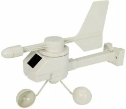 Technoline WS 2816 Plus Profi Funk Wetterstation 2 Display Windmesser Regenmesser -TFA Dostmann Speichern Techno Winsender TX 63 IT