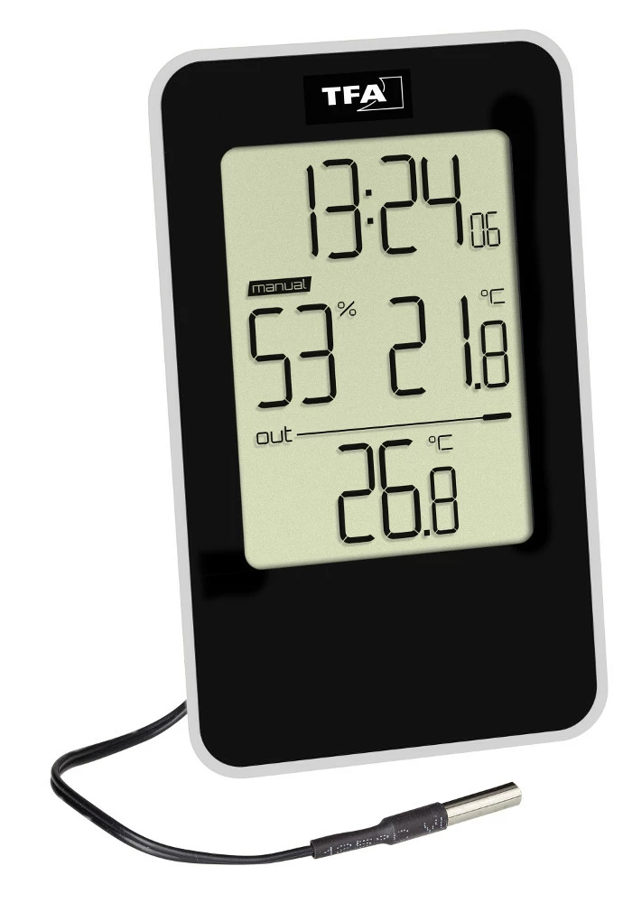 TFA Dostmann Digitales Thermo-Hygrometer TFA 30.5048.01 Raumklimakontrolle 3 TFA Dostmann Digitales Thermo-Hygrometer TFA 30.5048.01 Raumklimakontrolle