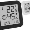 TFA Dostmann Digitales Thermo-Hygrometer TFA 30.5054 Black & White Komfortzone -TFA Dostmann Speichern Thermo Hygro 30 5054 beide