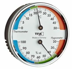 TFA Dostmann Thermo-Hygrometer TFA 45.2040.42 Raumluftkontrolle