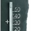 TFA Dostmann TFA 12.5012 Analoges Außenthermometer Aus Schiefer Wetterfest -TFA Dostmann Speichern Thermometer 12 5012 detail1