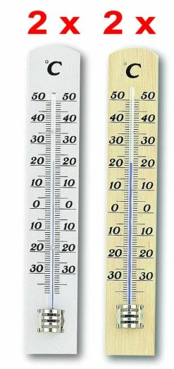 TFA Dostmann Analoges Innenthermometer Set TFA 95.1031