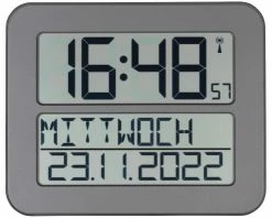 TFA Dostmann Funkwanduhr TimeLine Max TFA 60.4512 Funk-Wanduhren -TFA Dostmann Speichern TimeLine Max 60 4512 10 1