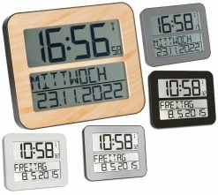 TFA Dostmann Funkwanduhr TimeLine Max TFA 60.4512 Funk-Wanduhren