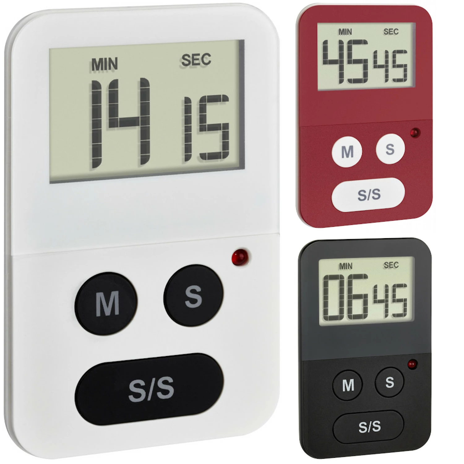 TFA Dostmann TFA 38.2047 Digitaler Timer Mit Stoppuhr 99 Min. 59 Sec. 3 TFA Dostmann TFA 38.2047 Digitaler Timer Mit Stoppuhr 99 Min. 59 Sec.