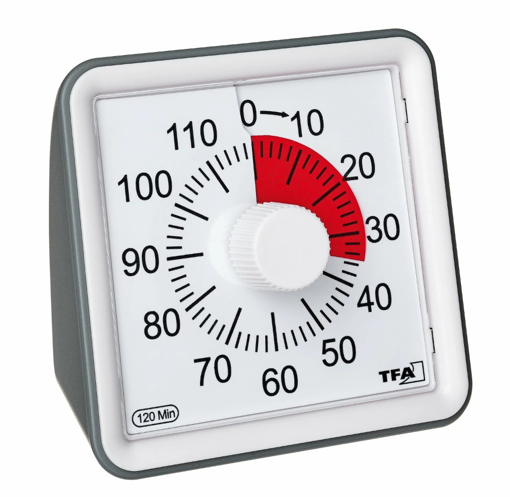 TFA Dostmann Timer Visual TFA 38.2043.10 Kurzzeitwecker Bis 120 Minuten 3 TFA Dostmann Timer Visual TFA 38.2043.10 Kurzzeitwecker Bis 120 Minuten