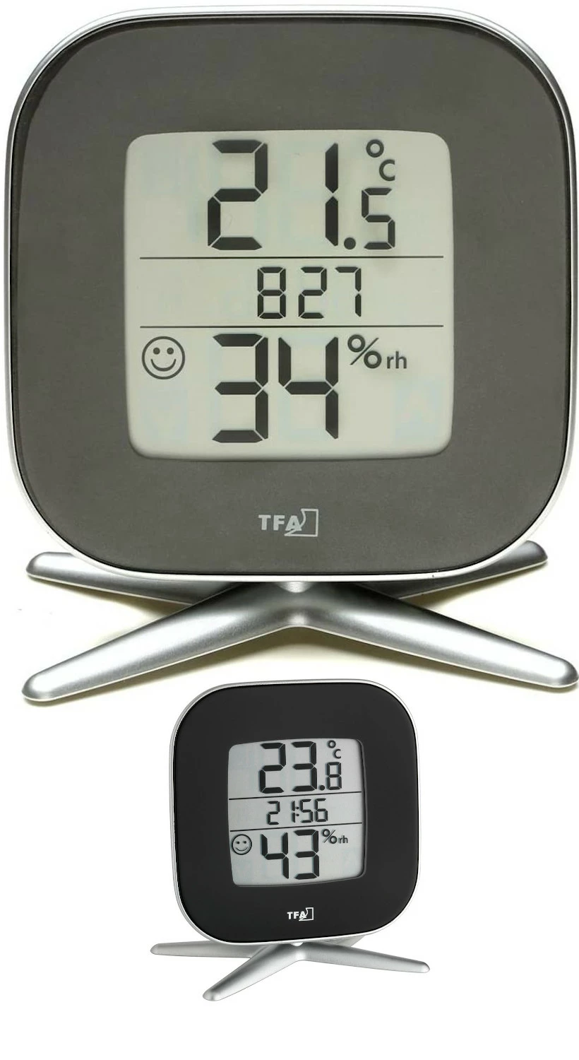 TFA Dostmann TFA-Dostmann Digitales Thermo-Hygrometer TIVI TFA 30.5030 3 TFA Dostmann TFA-Dostmann Digitales Thermo-Hygrometer TIVI TFA 30.5030