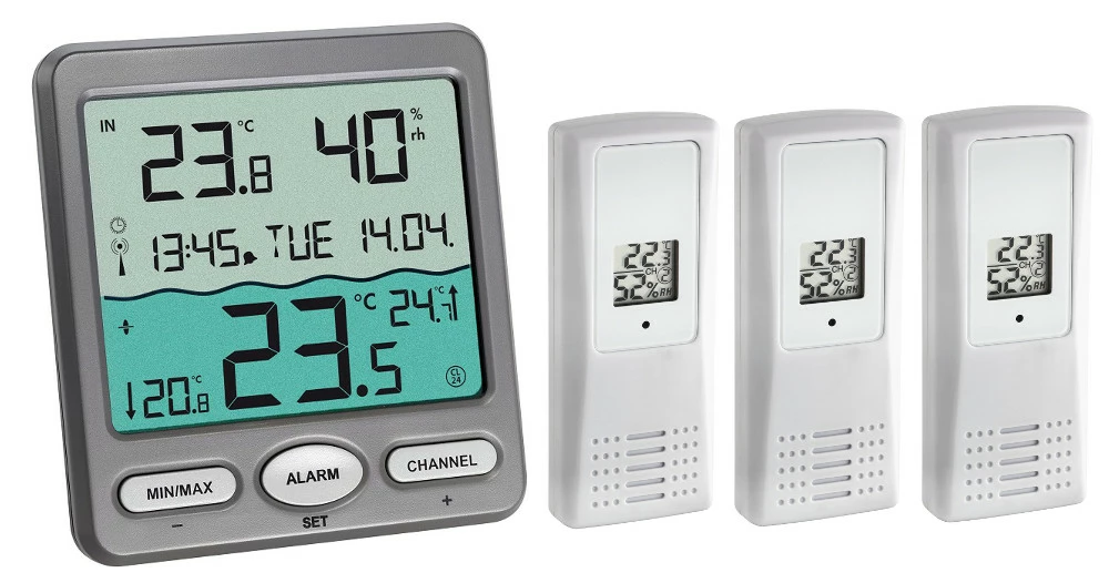 TFA Dostmann Venice Spezial TFA 30.3056.spezial Funk-Thermo-Hygrometer-Station 3 TFA Dostmann Venice Spezial TFA 30.3056.spezial Funk-Thermo-Hygrometer-Station