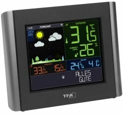 TFA Dostmann Funk-Wetterstation View Meteo TFA 35.8000.01 WLAN Farbdisplay 9 TFA Dostmann Funk-Wetterstation View Meteo TFA 35.8000.01 WLAN Farbdisplay -TFA Dostmann Speichern View Meteo 1