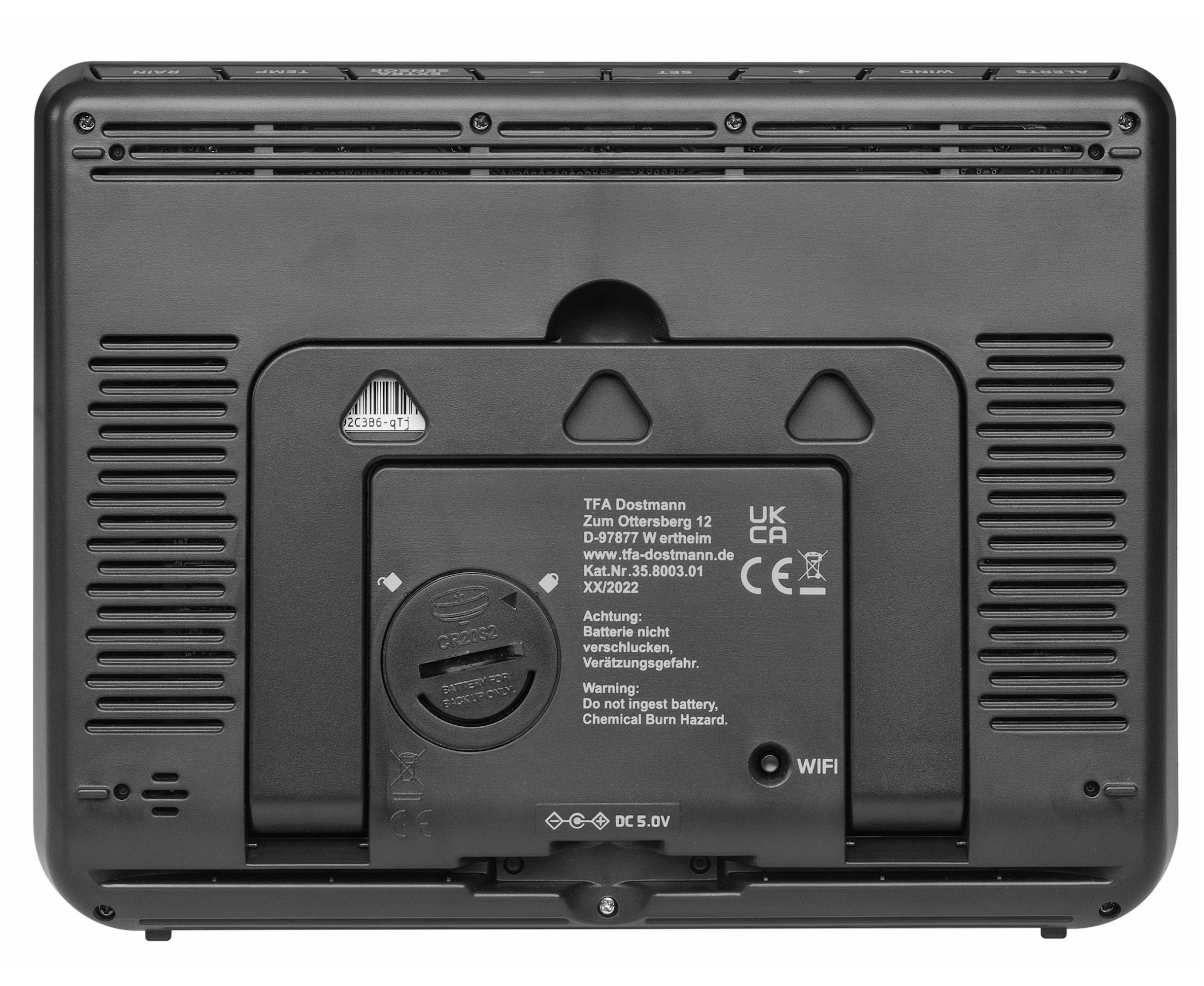 TFA Dostmann Funk-Wetterstation VIEW PRO TFA 35.8003.01 Mit WLAN Windmesser Regenmesser Thermo-Hygro Sender 5 TFA Dostmann Funk-Wetterstation VIEW PRO TFA 35.8003.01 Mit WLAN Windmesser Regenmesser Thermo-Hygro Sender – Bild 3