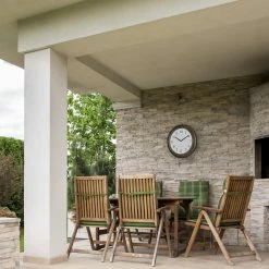 TFA Dostmann TFA 60.3066.53 Retro Metall-Wanduhr Outdoor Spritzwassergeschützt 387 Mm -TFA Dostmann Speichern Wanduhr 60 3066 53 anwendung