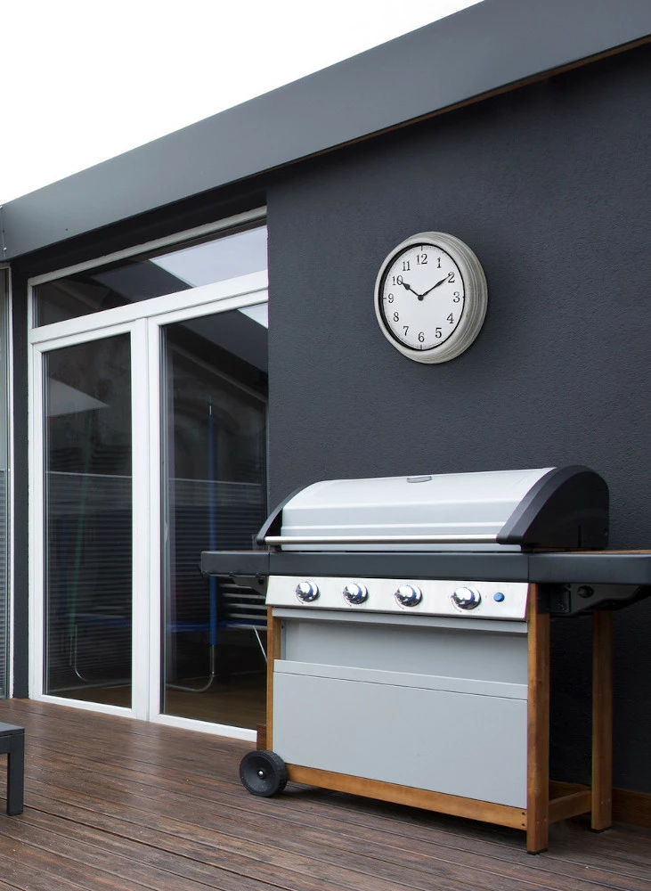 TFA Dostmann TFA-Dostmann Metall-Wanduhr Outdoor TFA 60.3067.02 Spritzwassergeschützt 380 Mm 5 TFA Dostmann TFA-Dostmann Metall-Wanduhr Outdoor TFA 60.3067.02 Spritzwassergeschützt 380 Mm – Bild 3