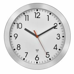 TFA Dostmann TFA-Dostmann 60.3546.02 Funk Wanduhr Analog Aluminiumrahmen 250 Mm