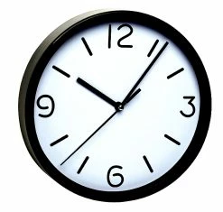 TFA Dostmann Wanduhr Analog TFA 60.3033 Geräuscharmes Uhrwerk