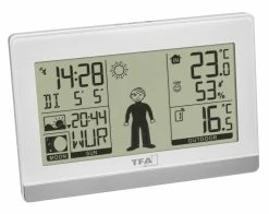 TFA Dostmann Funk-Wetterstation Weather Boy Mega TFA 35.1159.99 Funkuhr 2 Display Digital -TFA Dostmann Speichern Weatherboy 35 1159 02