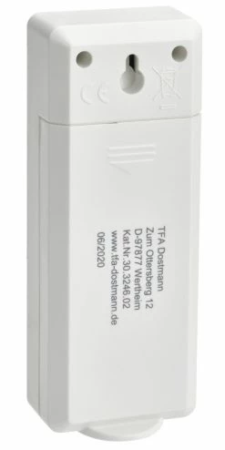 TFA Dostmann Funk-Wetterstation Weather Boy Mega TFA 35.1159.99 Funkuhr 2 Display Digital -TFA Dostmann Speichern Weatherboy Sender 30 3246 02 R ckseite 1