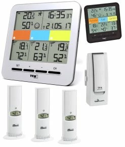 TFA Dostmann KlimaHome Korfu TFA 30.3060.IT Funk-Thermo-Hygrometer
