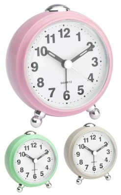 TFA Dostmann Analoger Retro Wecker TFA 60.1030 Sweep Uhrwerk Quarzuhr