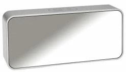 TFA Dostmann TFA 60.2032.54 Digitaler Wecker Mit Spiegeleffekt 4 Helligkeitsstufen 2 Alarmzeiten
