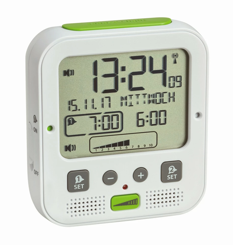 TFA Dostmann Funkwecker BOOM Mit Vibrationsalarm TFA 60.2538.02 3 TFA Dostmann Funkwecker BOOM Mit Vibrationsalarm TFA 60.2538.02