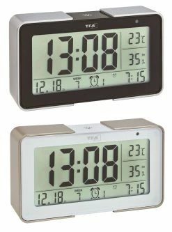 TFA Dostmann Funkwecker Melody Mit Verschiedenen Wecktönen TFA 60.2540